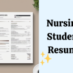 Nursing Student Resume