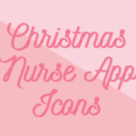 christmas nurse app icons