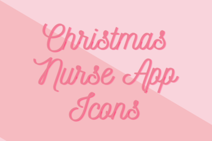 christmas nurse app icons